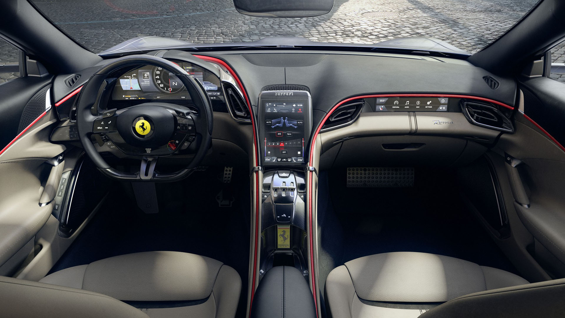 Ferrari roma салон
